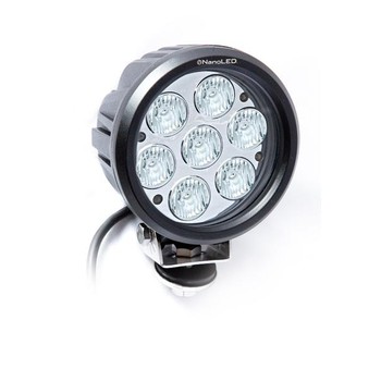 Фара светодиодная NANOLED NL-1570E, 70W, круглая, 7 LED CREE X-MLT6, Euro, (ближний свет)
